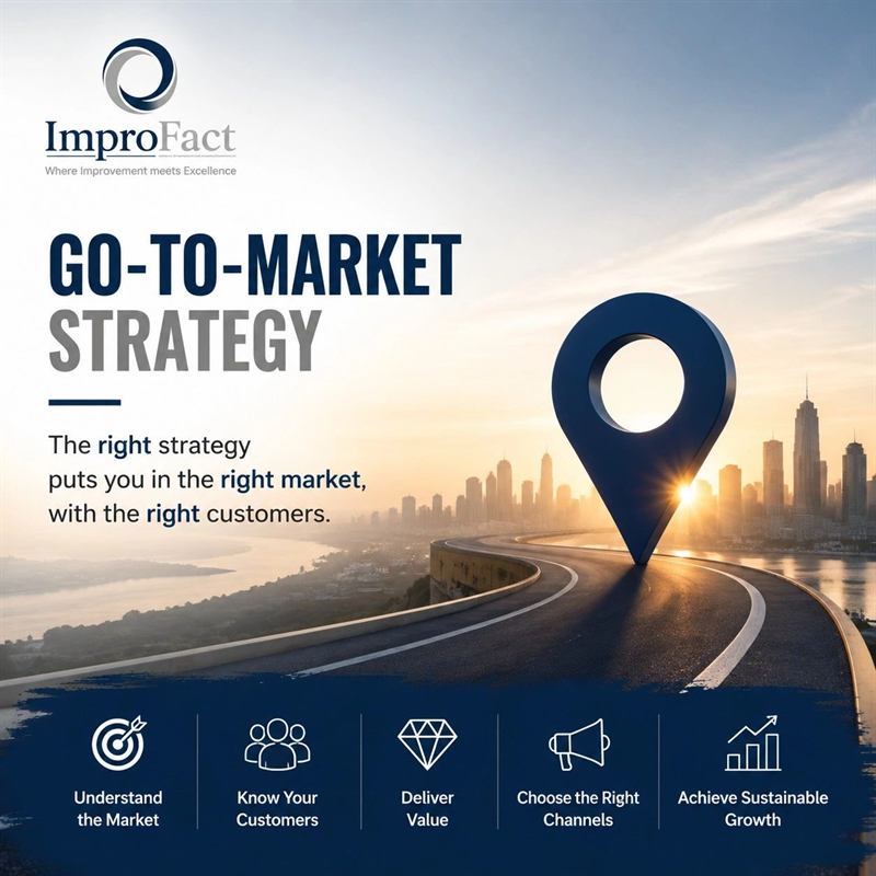 Go-to-market strategy: the right strategy puts you in the right market with the right customers.